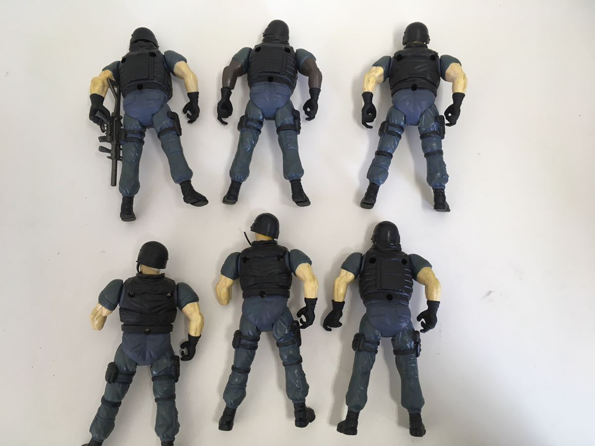 4519029 ジャンク品 戦士 人形 6体セット 防弾チョッキ 兵士 フィギア