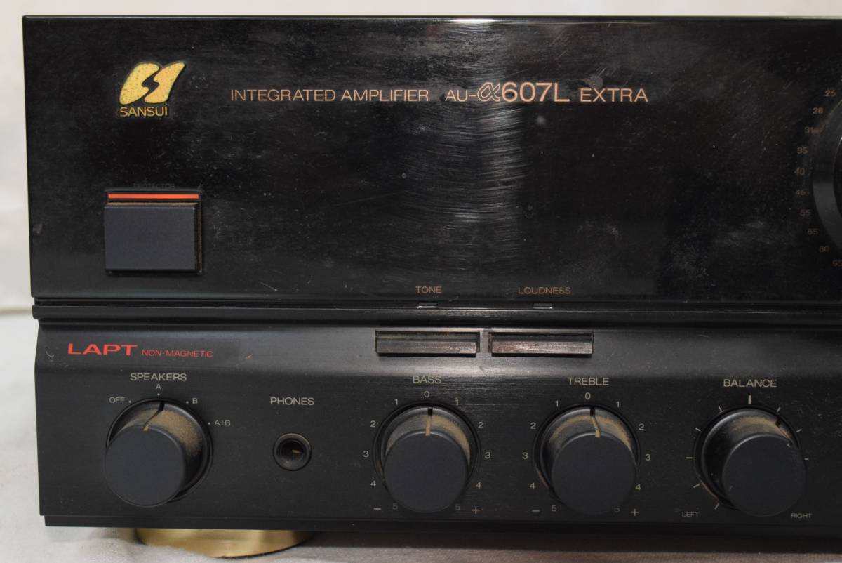 E☆通電OK☆SANSUI サンスイ 山水 AU-α607L EXTRA INTEGRATED