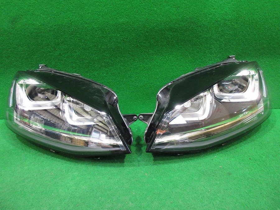 良品★ VW/ワーゲン ゴルフ7/ゴルフⅦ 5G/AU 前期 純正 左右ヘッドライト HID 5G2 941 039 5G2 941 032/5G2 941 040 5G2 941 031 純正 VW ゴルフ7 Volkswagen⁄フォルクスワーゲン ゴルフ7⁄GOLF7 0
