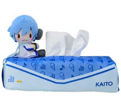 初音ミク プレミアムティッシュボックスカバー KAITO キャラクターグッズ 初音ミク プレミアムティッシュボックスカバー KAITO