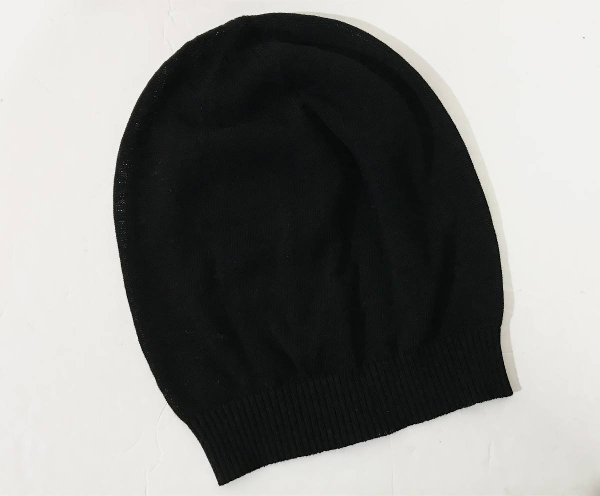 【お買い得】 イタリア製 Rick Owens リックオウエンス コットンビーニー 黒 ニットキャップ RU18S5494C(男性用)｜売買されたオークション情報、yahooの商品情報をアーカイブ公開 - オークファン 男性用