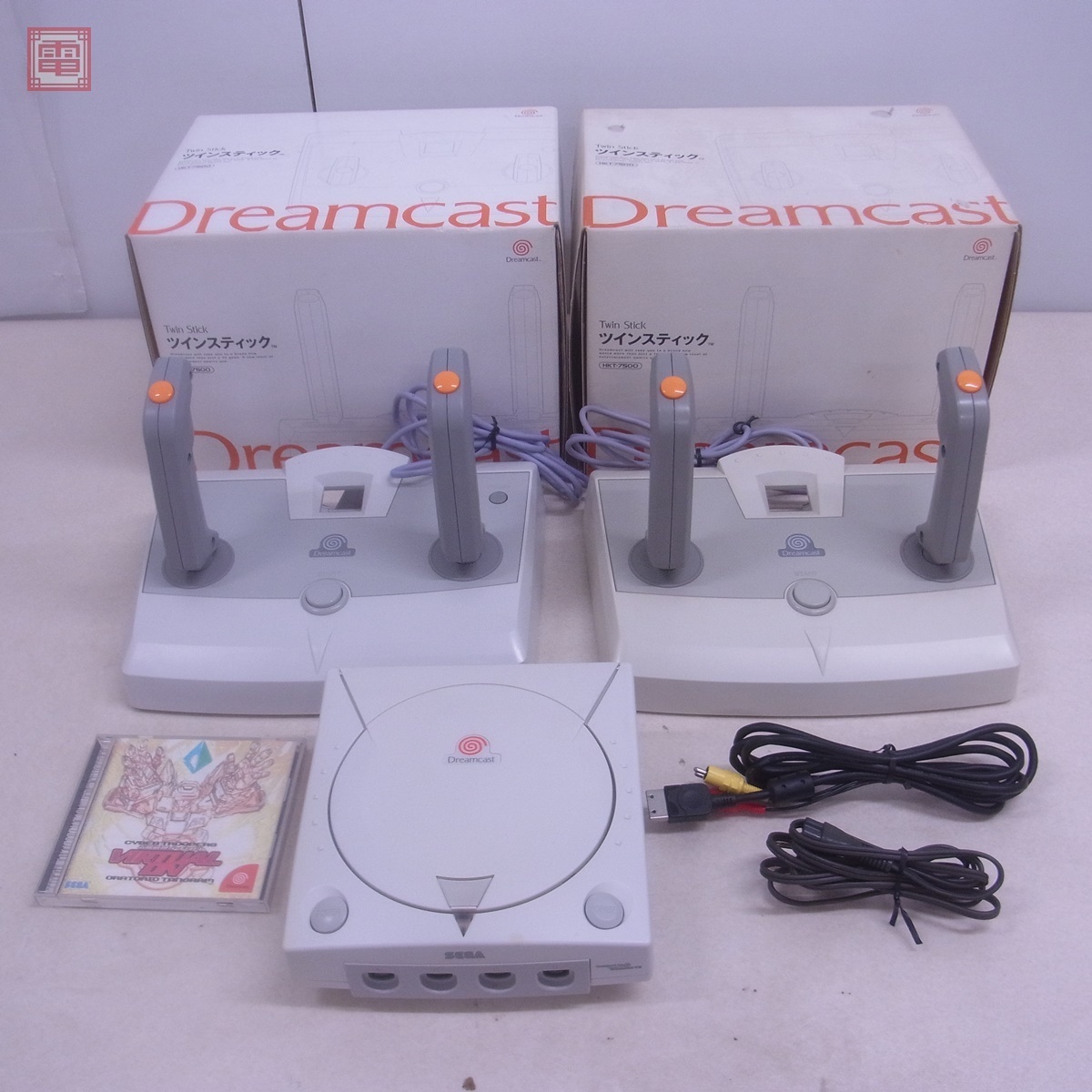 DC ドリキャス ツインスティック Twin Stick HKT-7500 2台セット+ 