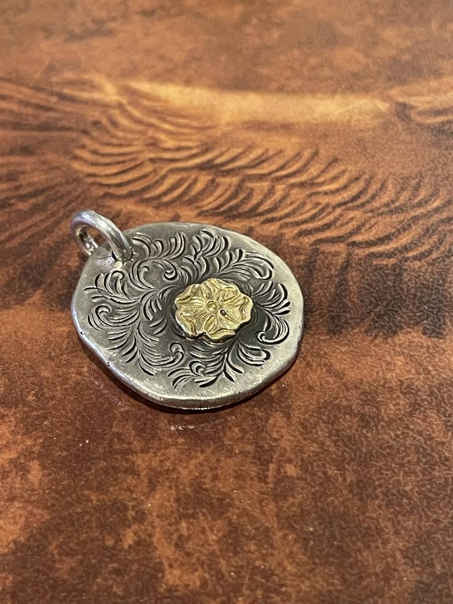 最終値下げ 希少OLDゴローズ唐草18金ローズメタルタタキ1994年8本彫り  