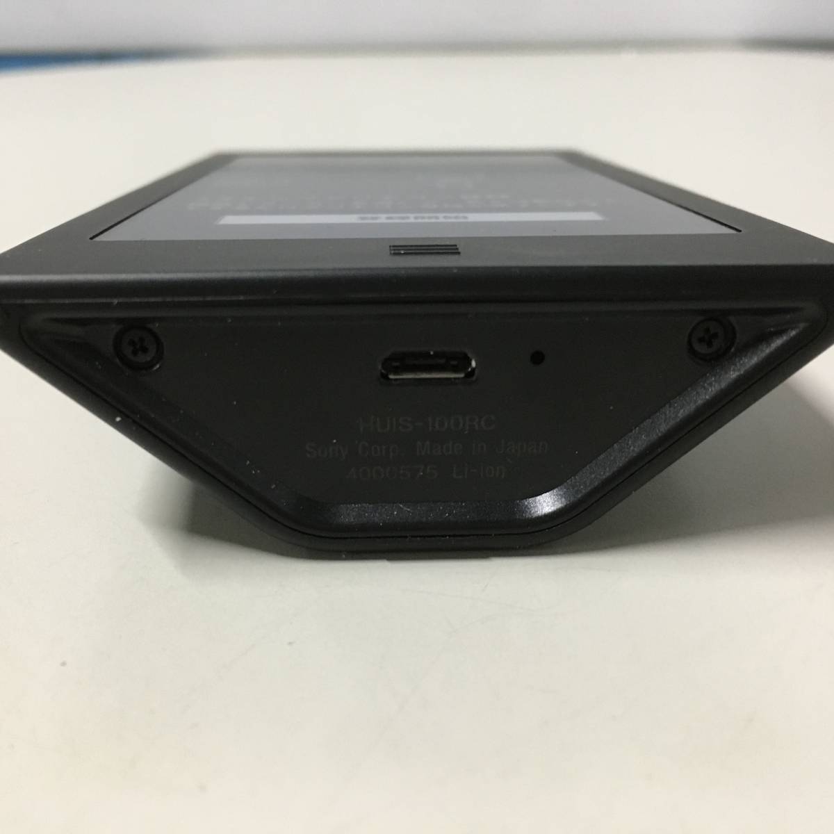 ■SONY HUIS-100RC スマートリモコン HUIS REMOTE CONTROLLER ソニー 黒 ブラック　【22/0527/03 SONY ソニー | トップページ HUIS-100RC&frasl;B SONYソニー☆学習マルチリモコン「HUIS-100RC」☆クレードル付（HUIS