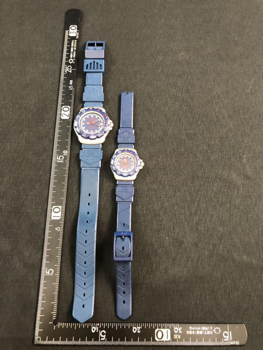 1000円〜☆稼働未確認☆腕時計 TAG HEUER 370 513/ 370 508 