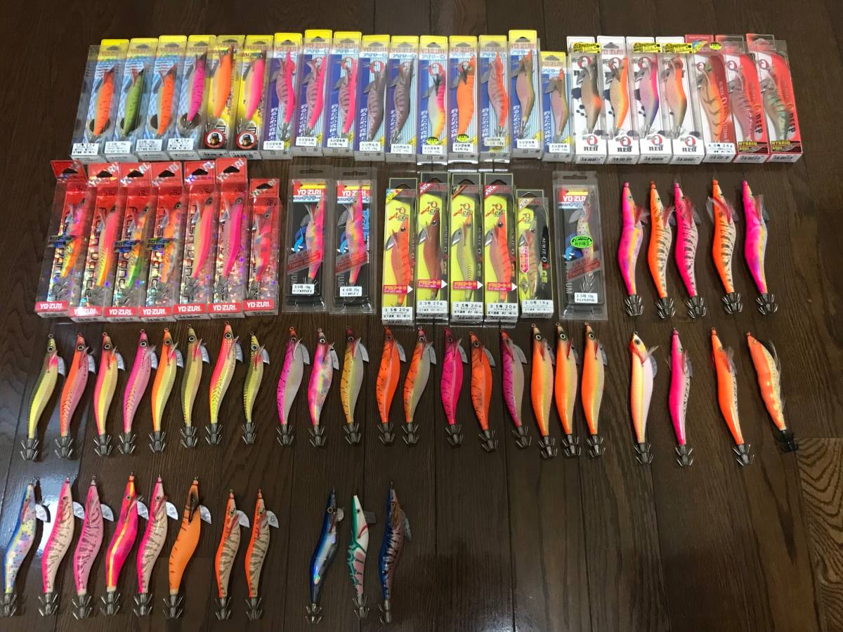 YO-ZURI ヨーヅリ エギ 77本セット（全て未使用） エギ アオリーQ | YO