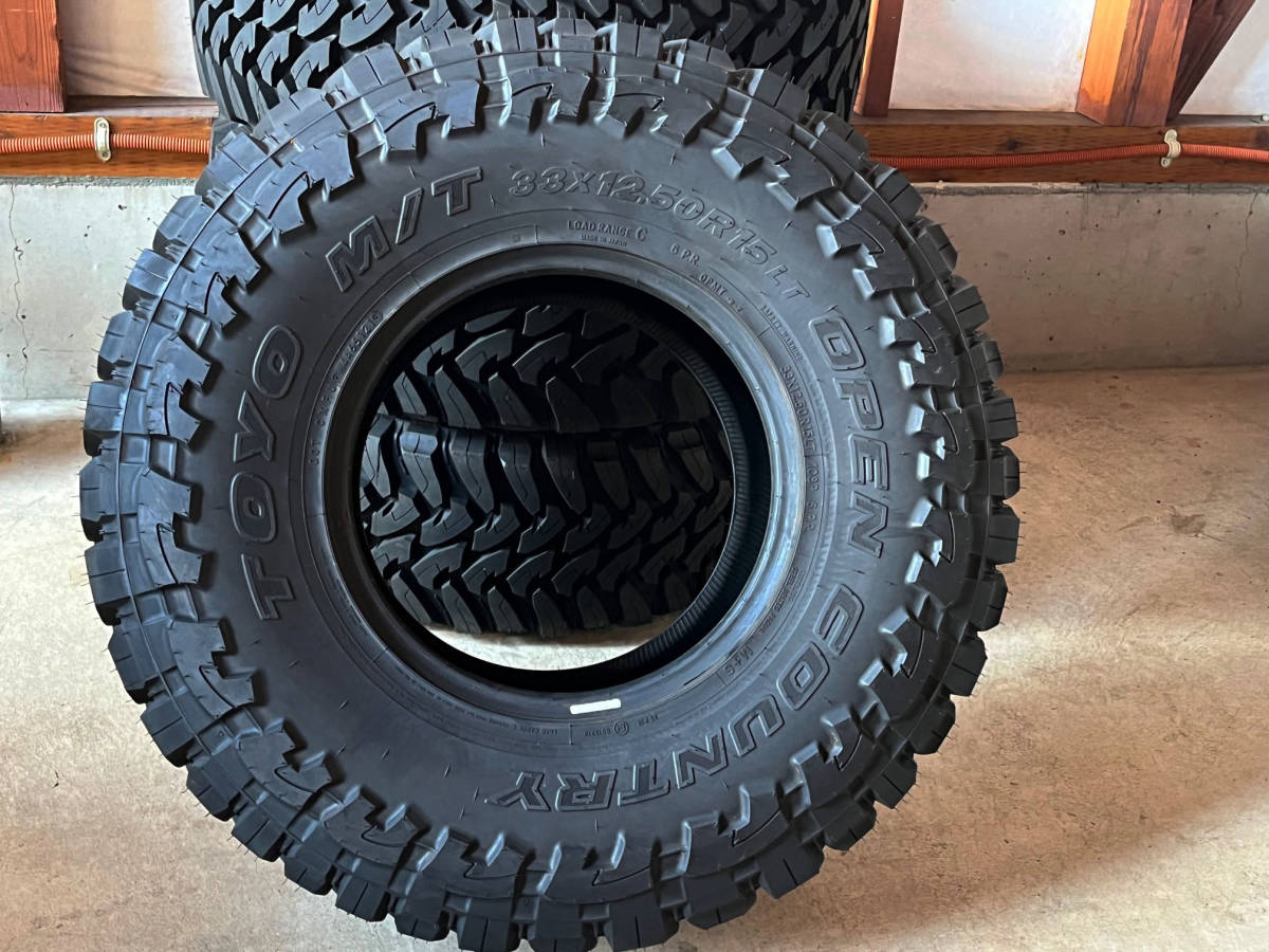 超バリ山】2021年製 トーヨータイヤ オープンカントリー MT 33×12.5R15 