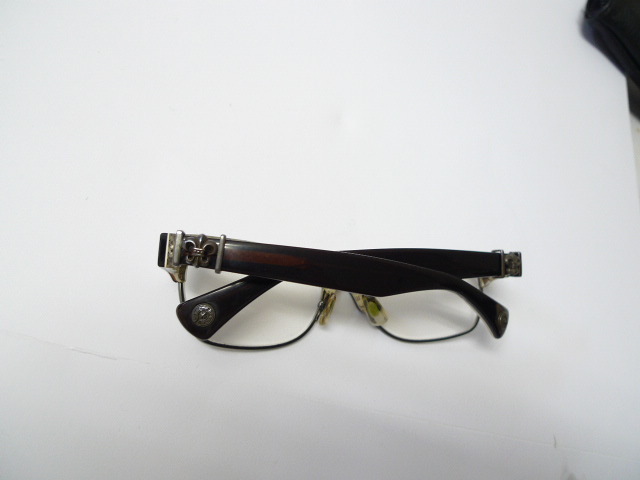 ◇クロムハーツ CHROME HEARTS べっ甲柄 LOVE GLOVE 眼鏡 サングラス