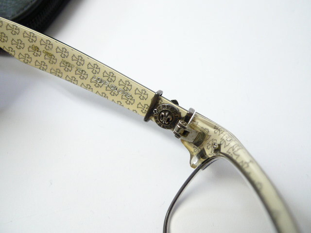◇クロムハーツ CHROME HEARTS べっ甲柄 LOVE GLOVE 眼鏡 サングラス