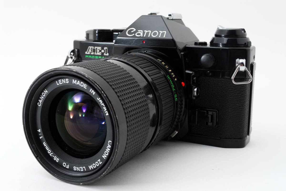 ☆訳あり特上品☆ キヤノン CANON AE-1 ブラック + NEW FD 28mm ☆訳
