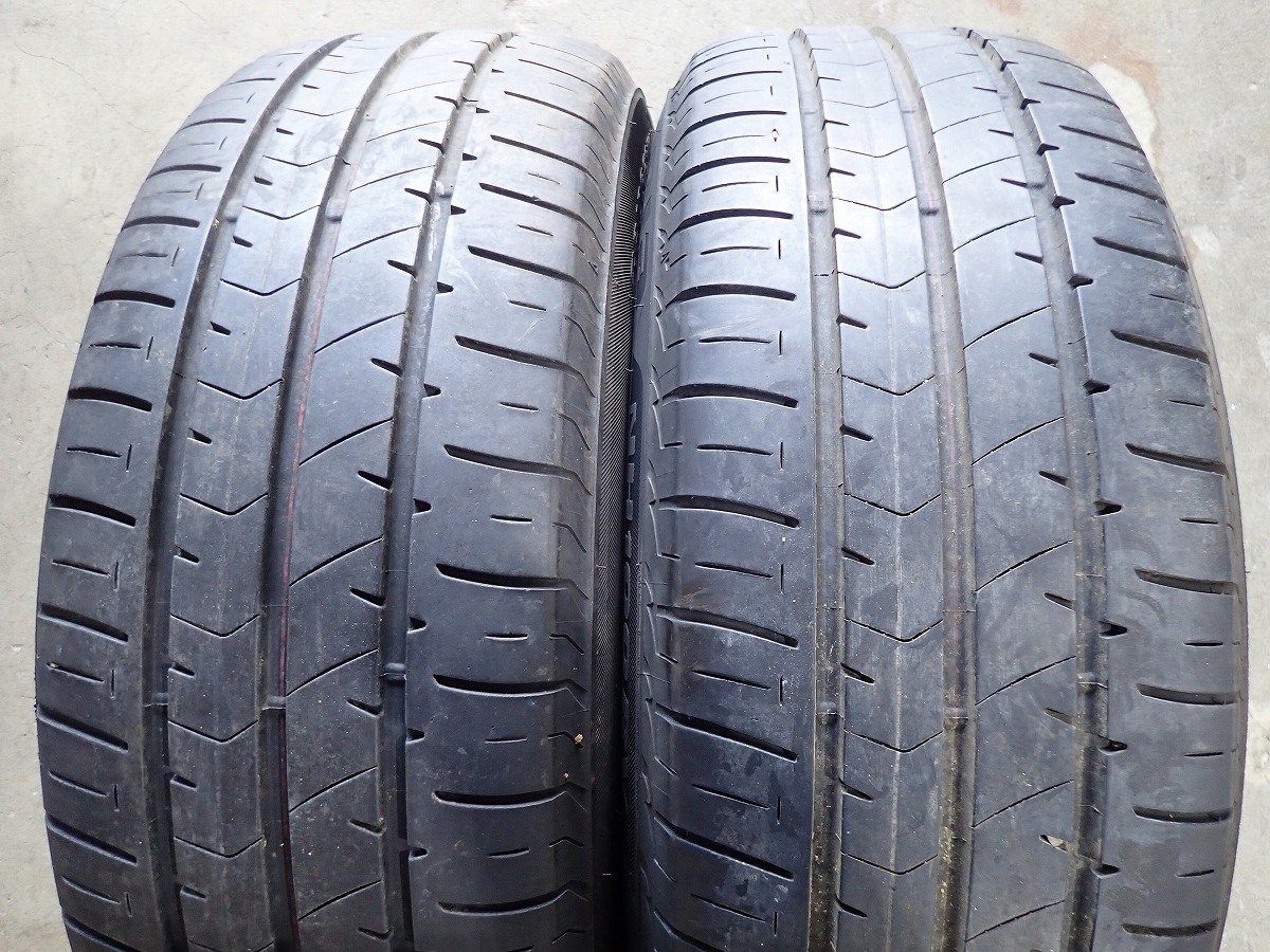 ■NP2733【送料無料215/60R16】オデッセイ エスティマ ヴェゼル ブリヂストン 中古夏タイヤセット ★16×6.5J 114.3/5H ET53★1円スタート