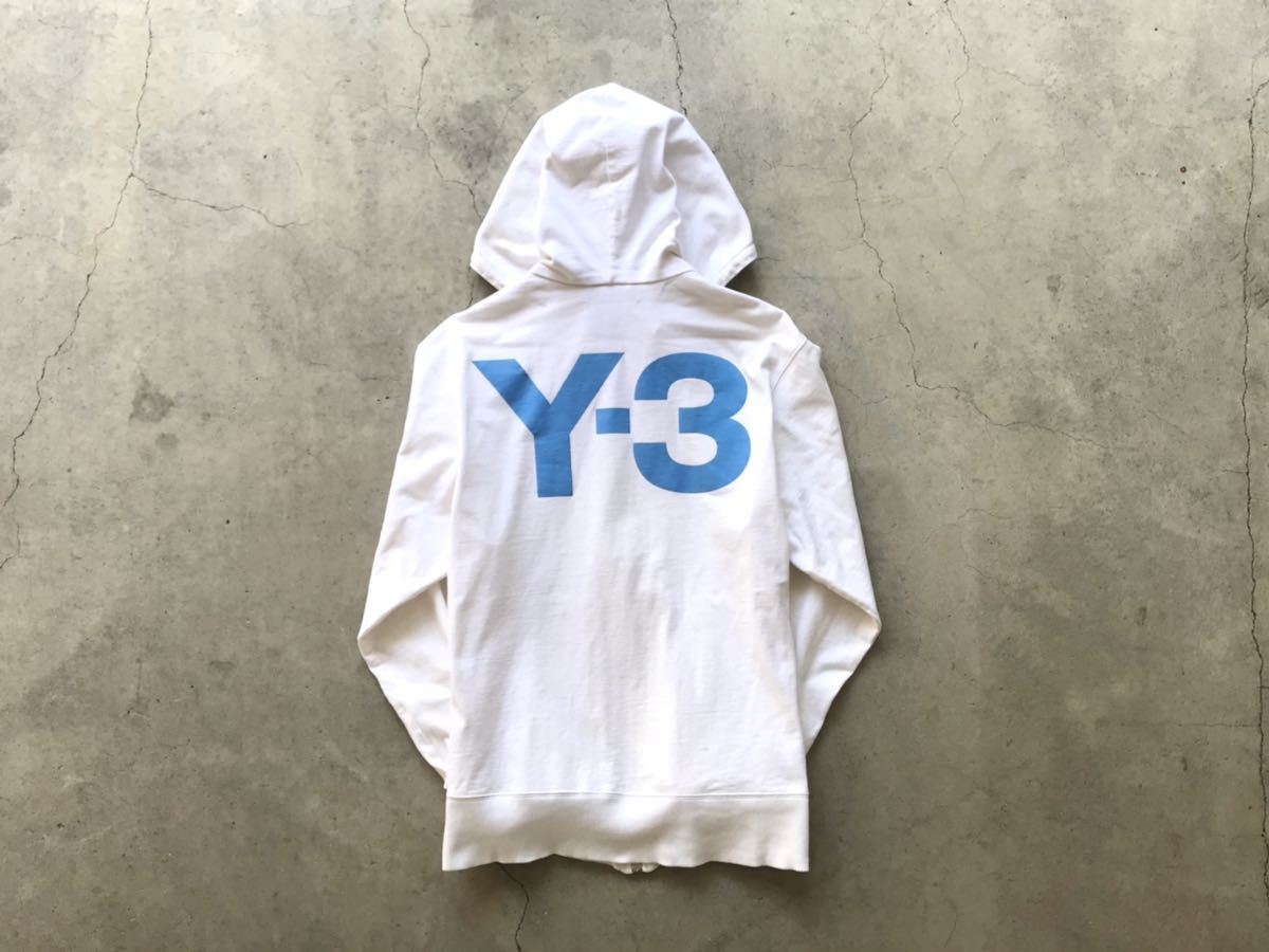 Y-3 天竺織り ヘビーウェイトコットン ジップアップパーカー M Yohji 
