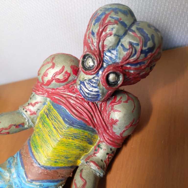 ビリケン商会 メタルーナ・ミュータント ソフビ 完成・塗装品 絶版 