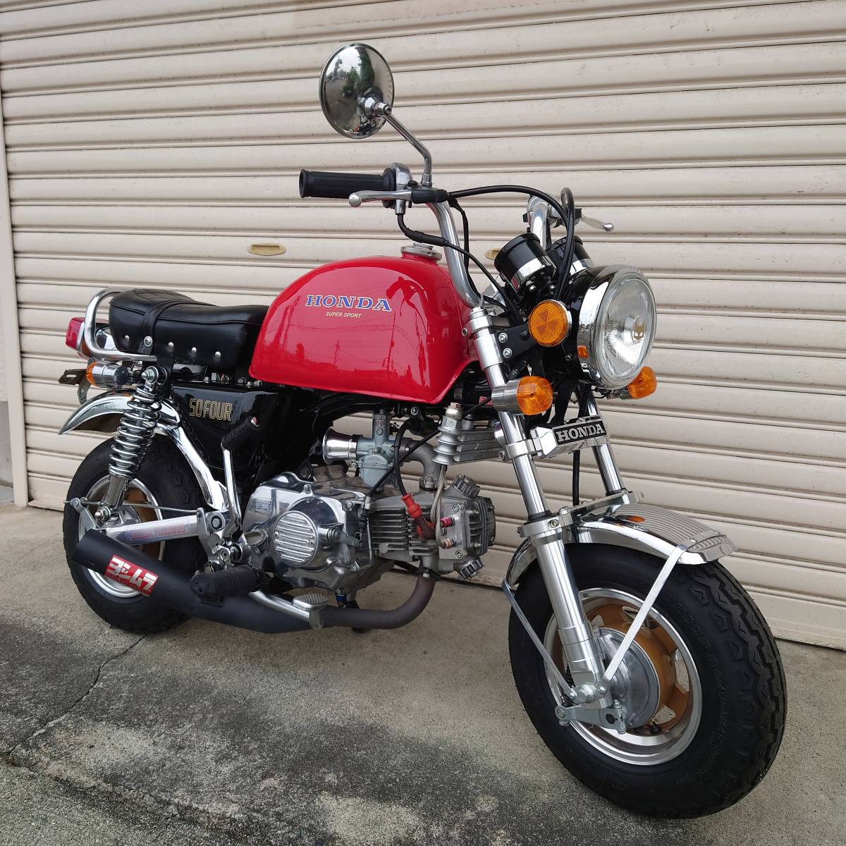 ゴリラ タンク モンキー ヨンフォア仕様 モンキー ゴリラ ヨンフォア仕様 CB400F仕様 AB27 12v 88cc モンキーR