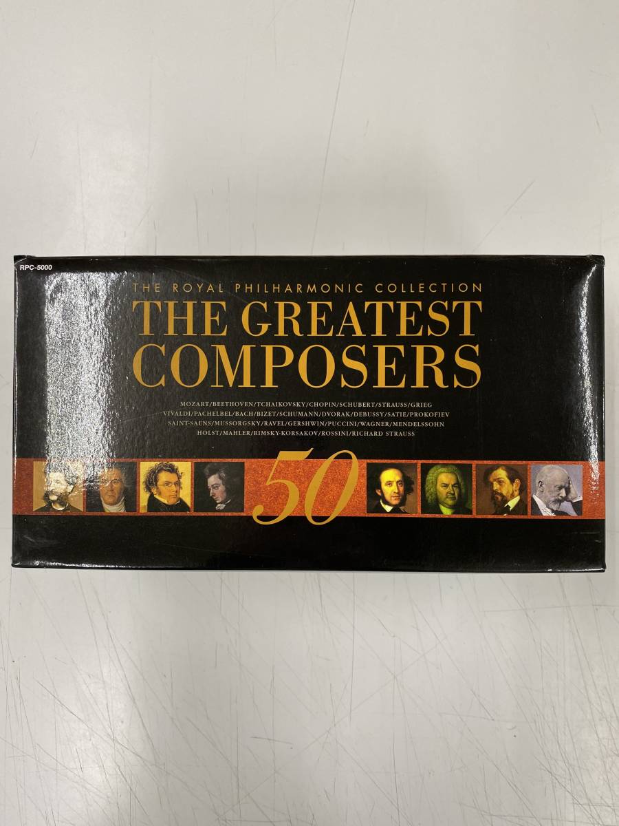 開封品 THE GREATEST COMPOSERS 50 クラッシック作品集 CD50枚組 全517曲 解説書付き(管弦楽)｜売買された ...