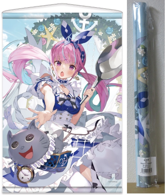 日本未発売】湊あくあ タペストリー 上海COMICUP25限定