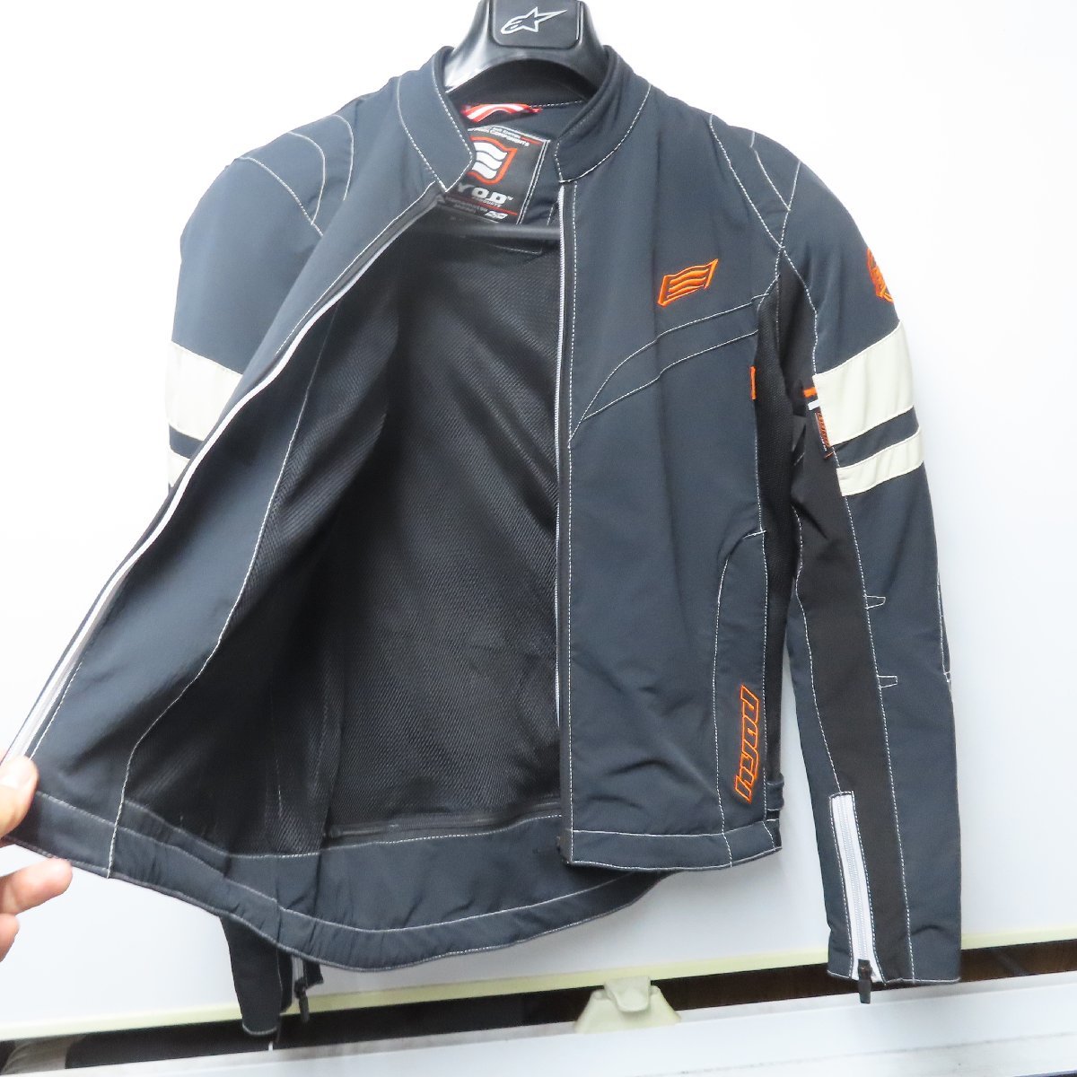 HYOD バイクジャケット LLサイズ 黒/グレー 防寒 冬用 【公式通販】