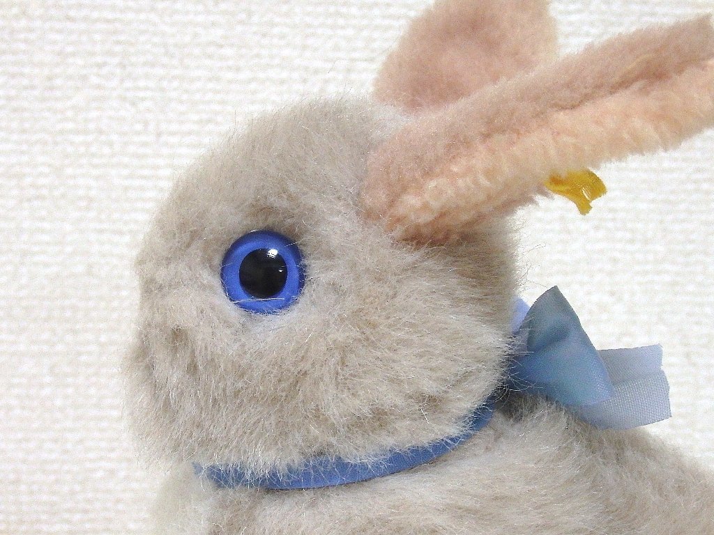 steiffシュタイフ/ ビンテージ・希少 ベッドタイムうさぎ /17㎝ steiffシュタイフ/ ビンテージ・ウサギのスナッフィー /17cm