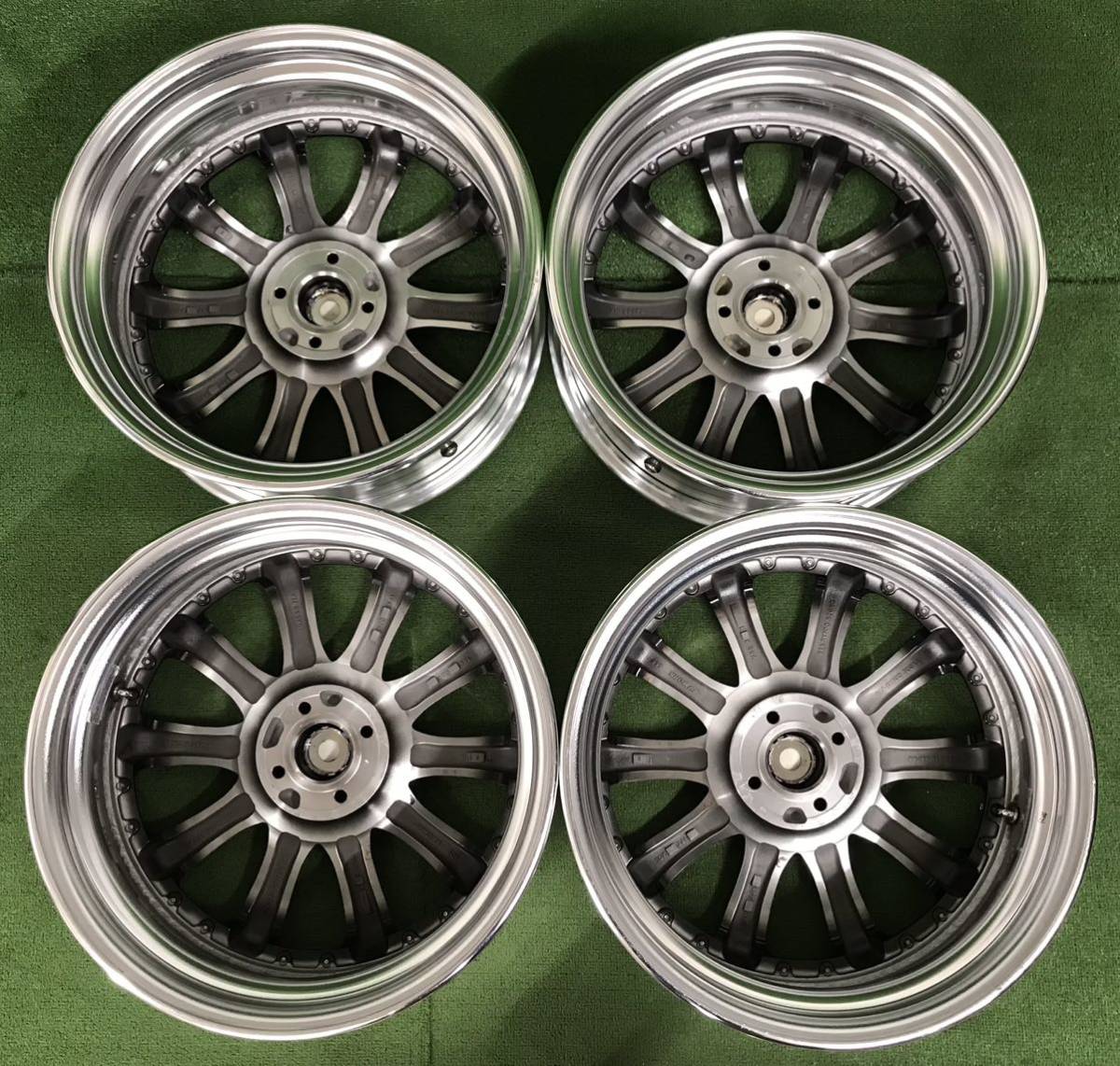 ☆WORK ワーク VARIANZA V5S ヴァリアンツァ 18インチ 100/4H ☆18×7J 