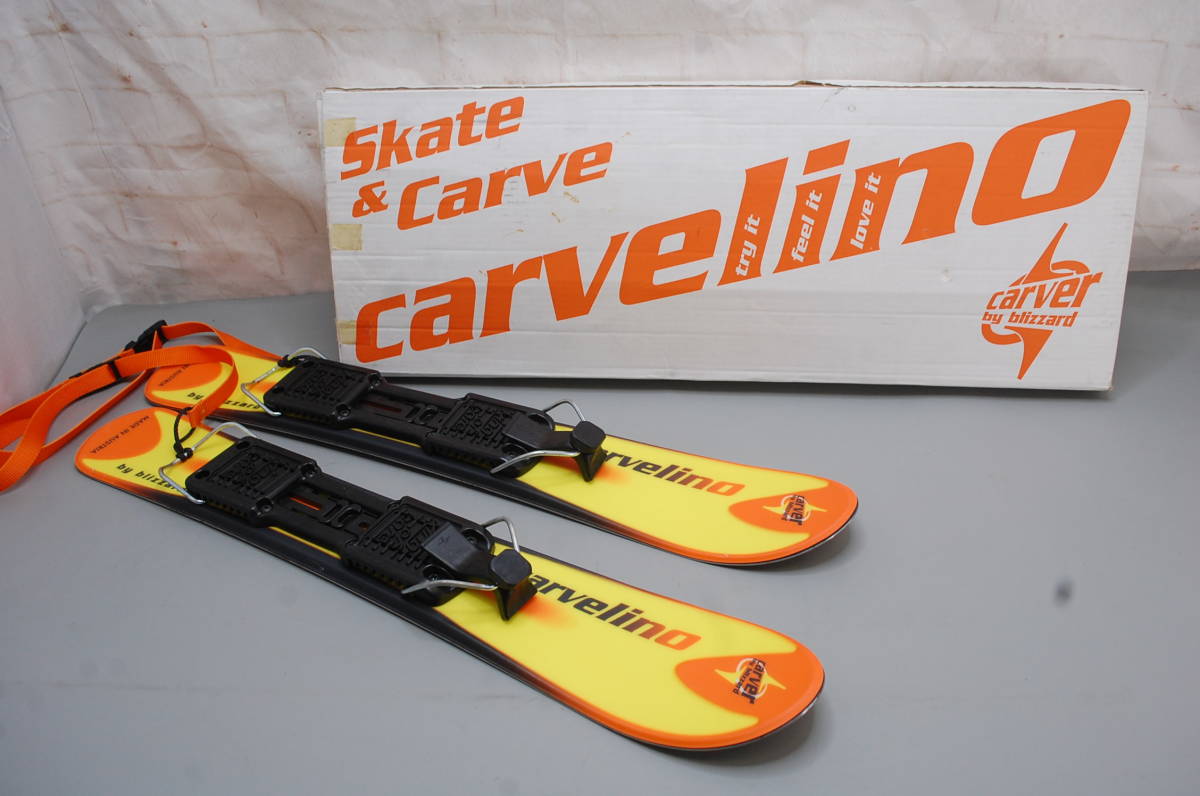 と17.CARVER by blizzard スケート＆カーブ カーバー スキー板