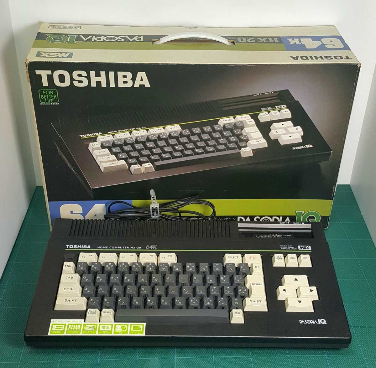 HX-20 MSX 東芝 TOSHIBA 64K pasopia IQ パソピア HX-20 MSX 東芝