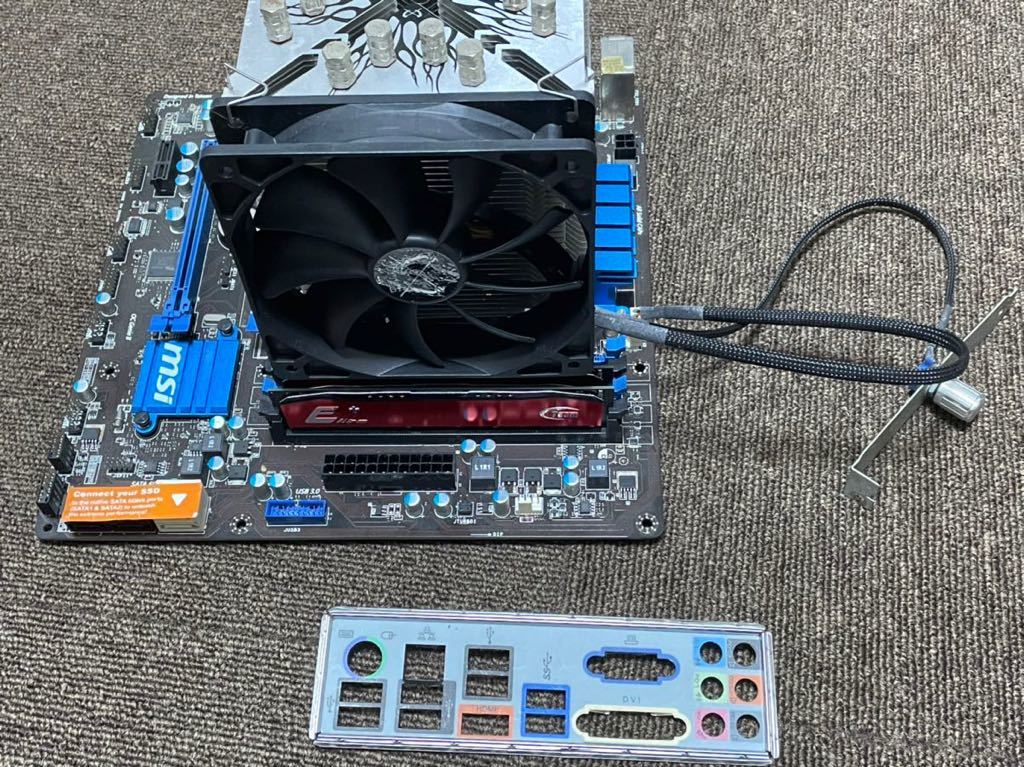 マザーボード一式セット　Core i5-2500K DDR3 16GB_5