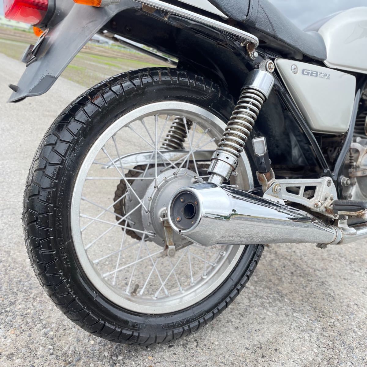 GB250 ホンダ クラブマン MC10 4型 実働 書類付 検）CB SR400 FTR