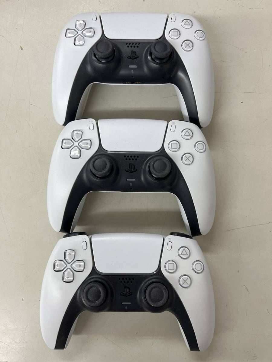 ジャンク！PS5 プレステ5 ワイヤレス コントローラー 3個 まとめて 