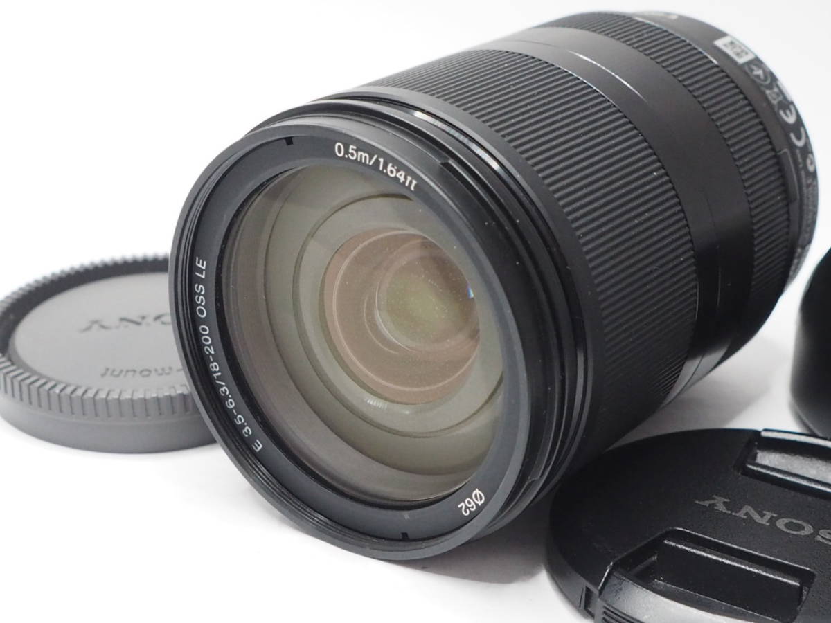 ☆良品☆SONY ソニー E 18-200mm f3.5-6.3 OSS LE SEL18200LE #w376 