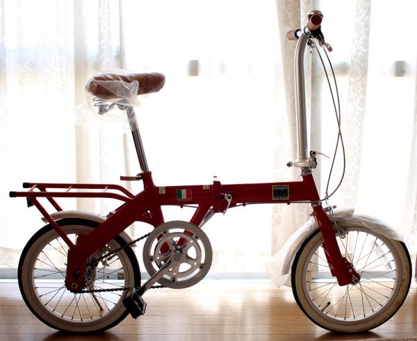 新品・未使用◇おしゃれなイタリアンな 16インチ 折り畳み自転車  