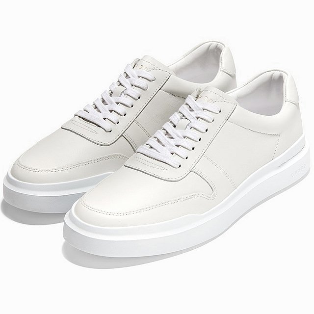 COLE HAAN コールハーン メンズ スニーカー サイズ 9/26.5cm グランドプロ ラリー コート C31217 ホワイト レザー ...