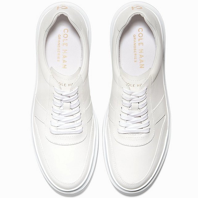 COLE HAAN コールハーン メンズ スニーカー サイズ 9/26.5cm グランドプロ ラリー コート C31217 ホワイト レザー ...