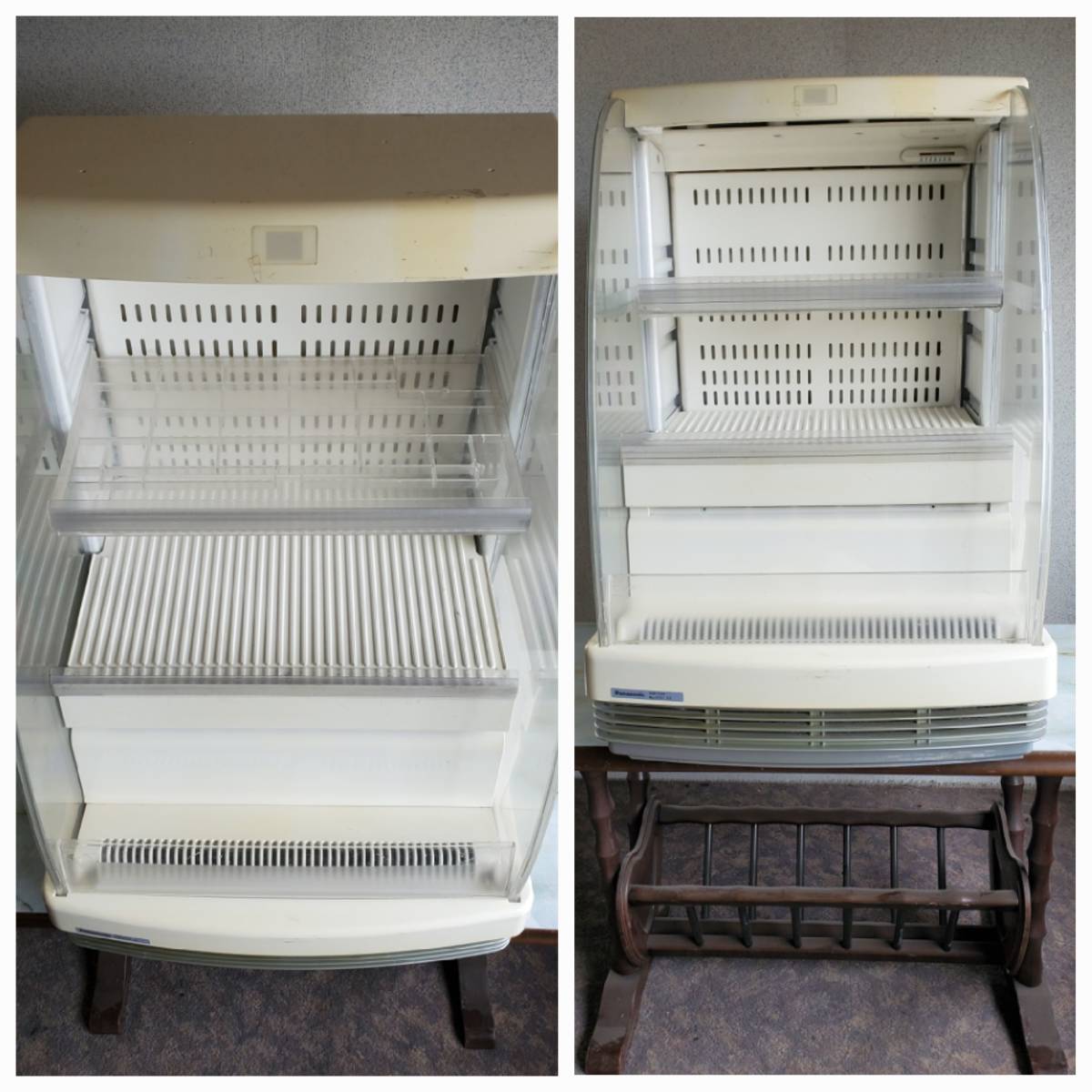 Panasonic 卓上 オープン冷蔵ショーケース SAR-C447 製造年2011 容積