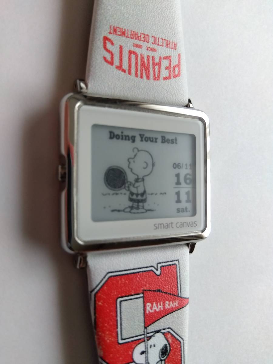smart canvas EPSON スマートキャンバス PEANUTS SPORTS Doing Your