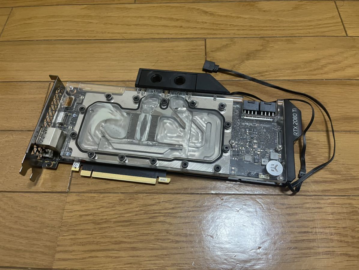 ZOTAC RTX2080Ti 11GB 水冷 EKWB 水枕(PCI Express)｜売買された