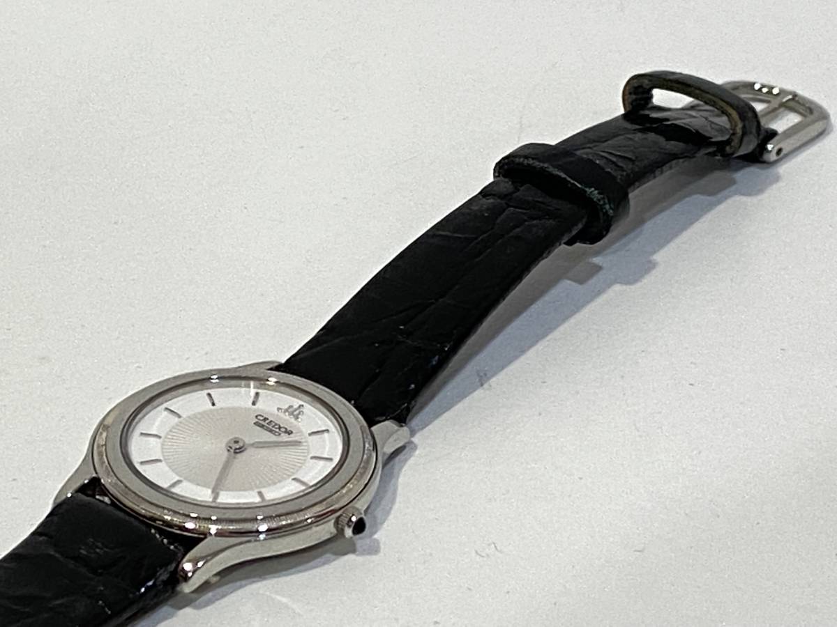20085】中古品 SEIKO セイコー CREDOR クレドール レディース クォーツ