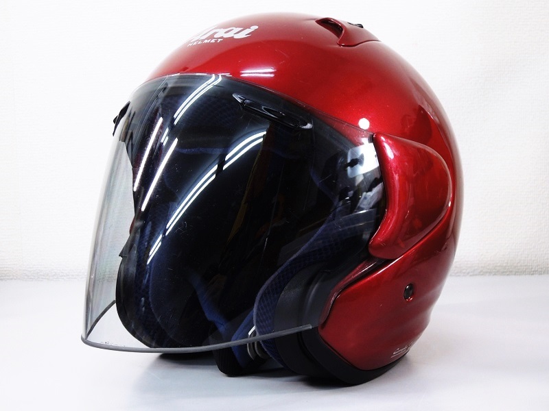 Arai SZ F アライ ジェットヘルメット SNELL ワインレッド HELMET