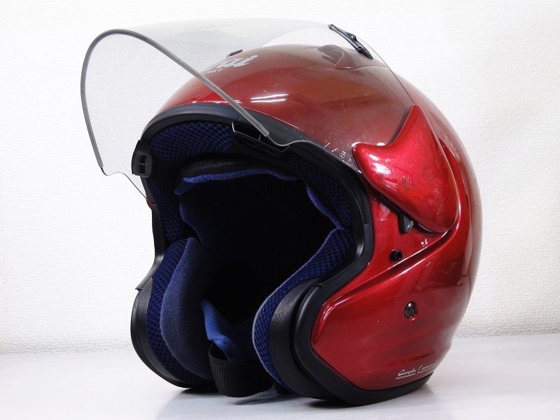 Arai SZ F アライ ジェットヘルメット SNELL ワインレッド HELMET