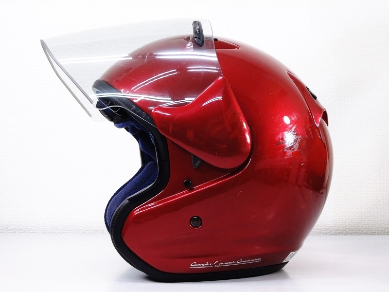 Arai SZ F アライ ジェットヘルメット SNELL ワインレッド HELMET