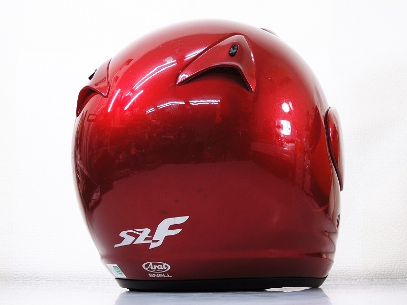 Arai SZ F アライ ジェットヘルメット SNELL ワインレッド HELMET
