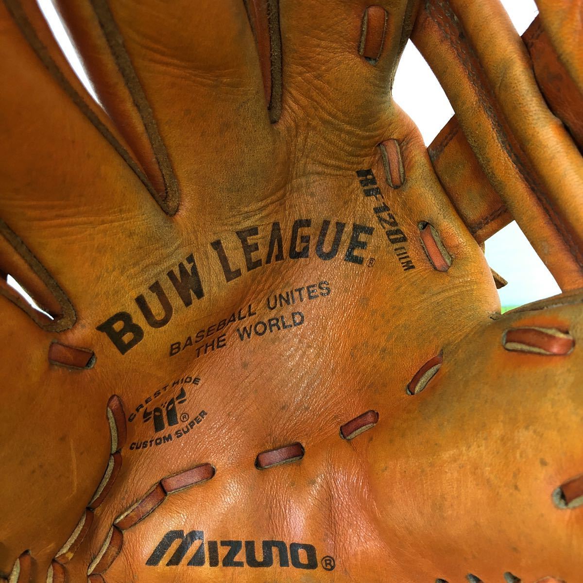 G-1199 ミズノ mizuno ビューリーグ BUW LEAGUE 軟式 外野手用 グラブ