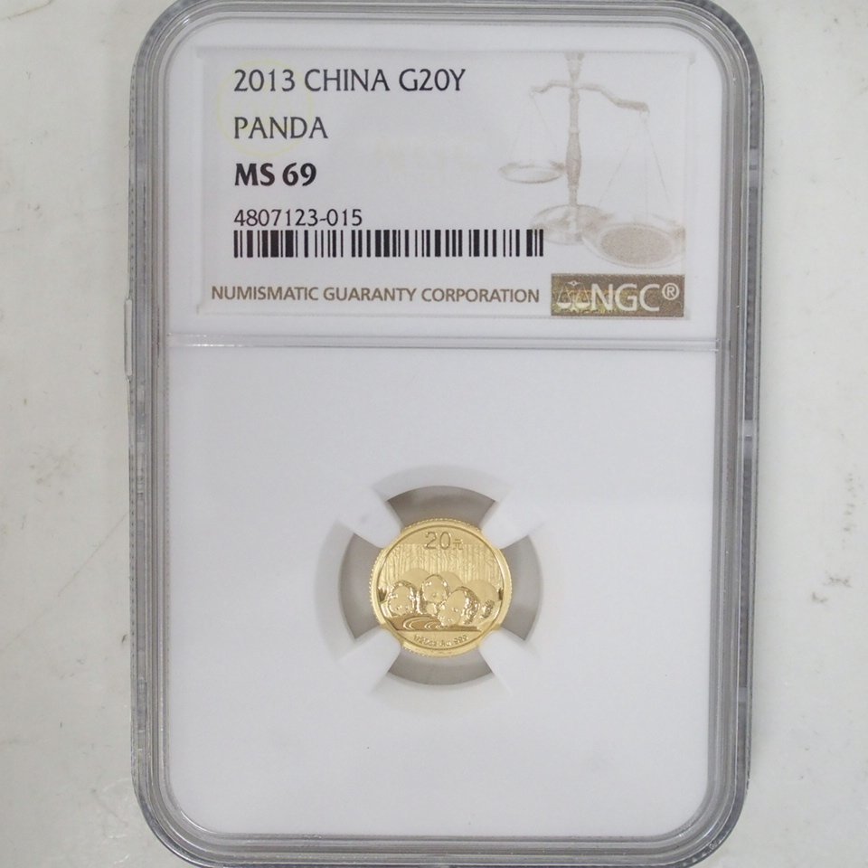 中国パンダ銀貨 NGC MS69 2023年 30g銀貨