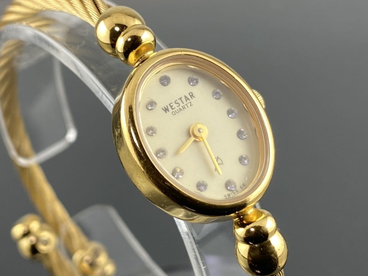 Yahoo!オークション WESTAR ウェスター レディース 腕時計 18K GOLD 
