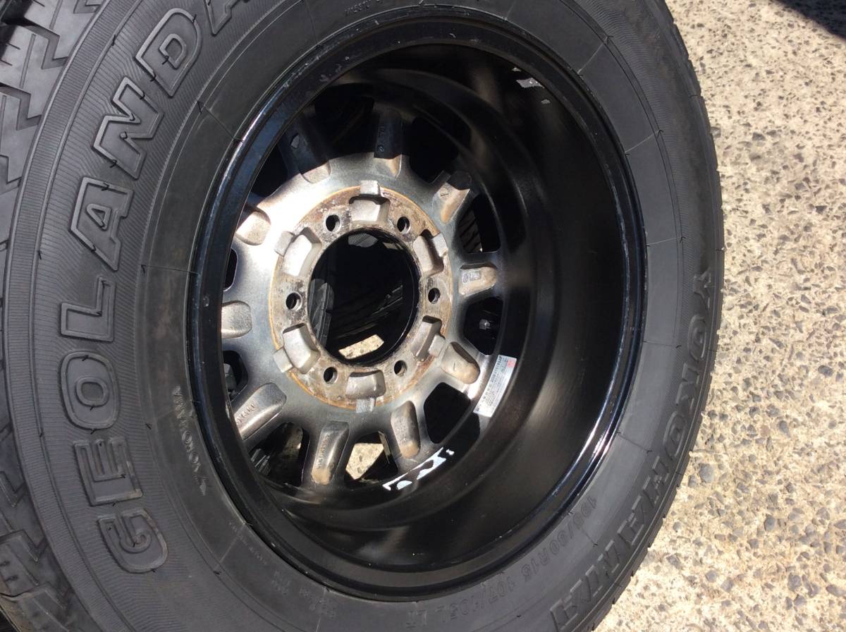 M5235 5次元 5ZIGEN KOMA 2 15インチ＆ホワイトレター 195/80R15 107 