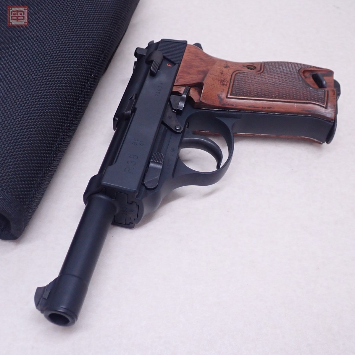 マルゼン ガスブロ ワルサー P38 木製グリップ WALTHER GBB/イーストA 