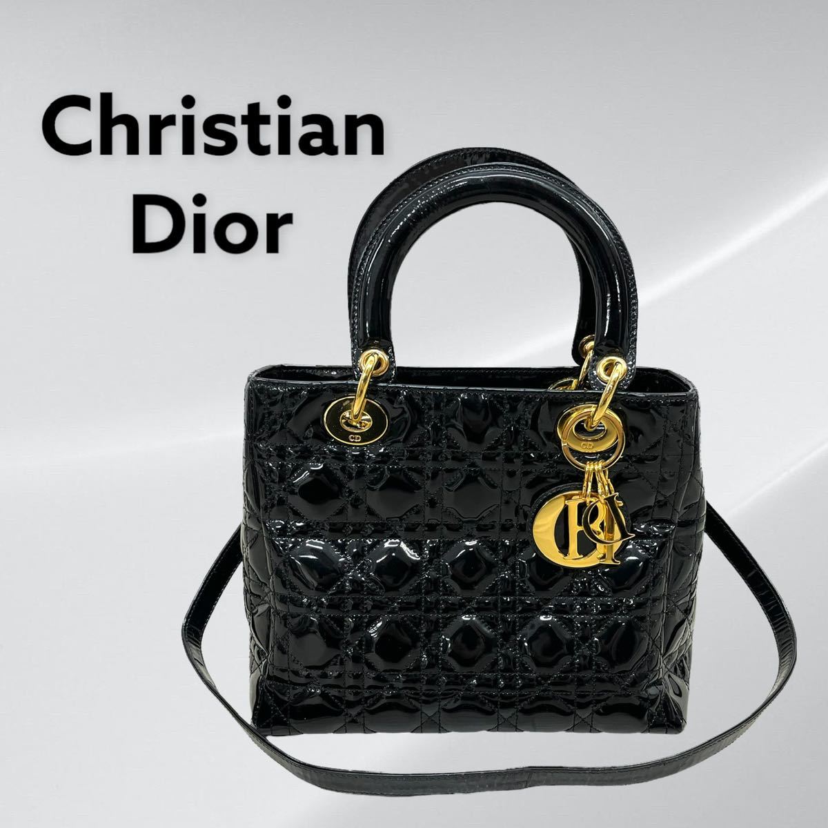 人気 Dior クリスチャン ディオール レディディオール カナージュ ロゴ 