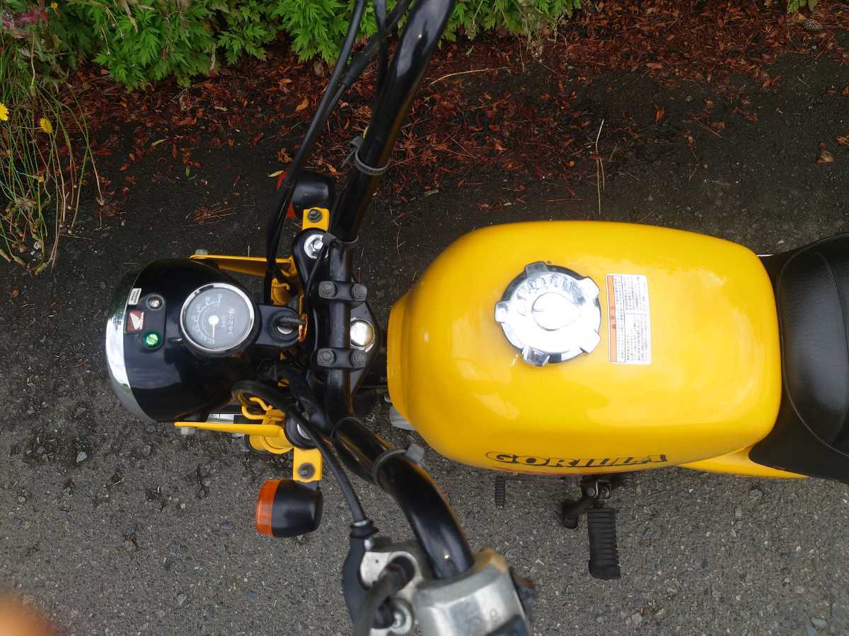 ホンダ ゴリラ GORILLA Z50J HONDA モンキー 原付 単車 元からイエロー