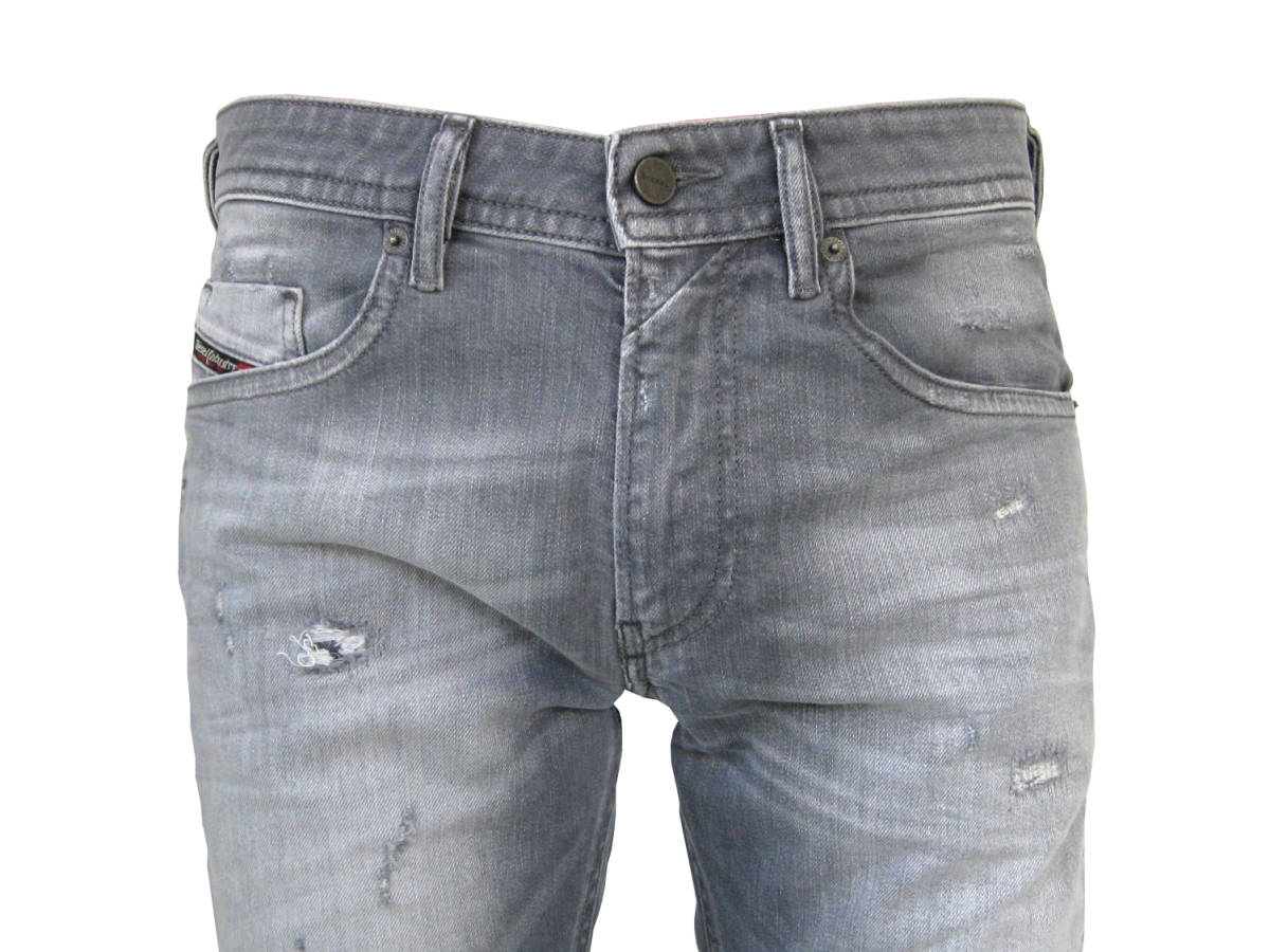 新品 直輸入 DIESEL ディーゼル 控えめダメージ ストレッチ ジーンズ 