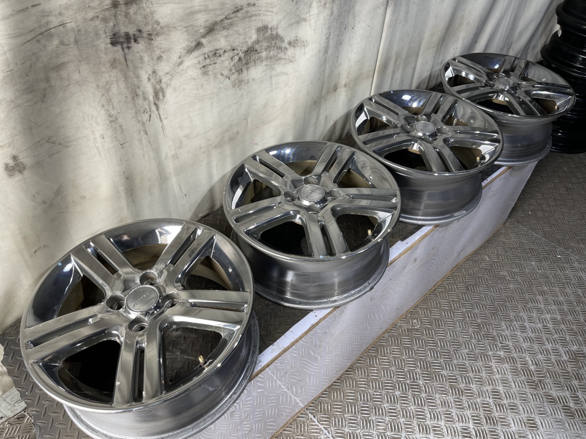 オーテック 純正 日産 ライダー AUTECH RAYS製日産セレナ 中古 日産純正ホイール 15×5.5J +40 4本 ノート等に おっ 日産純正 2023年 0