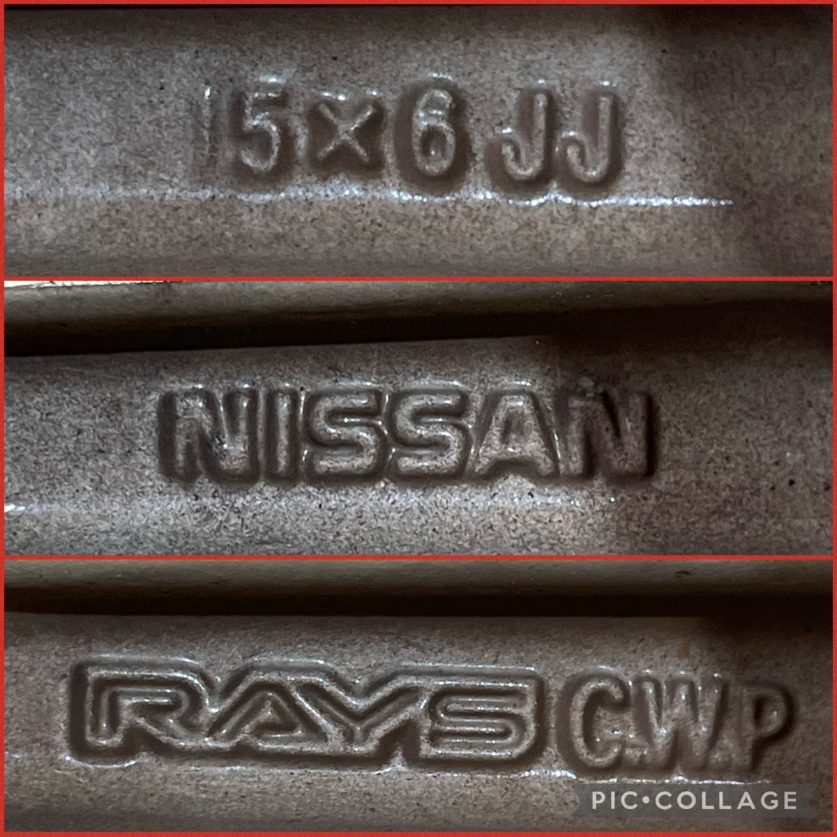 オーテック 純正 日産 ライダー AUTECH RAYS製日産セレナ 中古 日産純正ホイール 15×5.5J +40 4本 ノート等に おっ 日産純正 2023年 0
